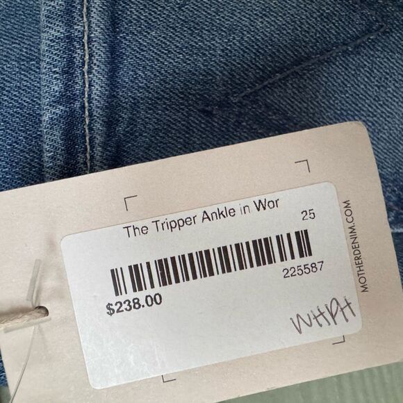 MOTHER The Tripper Ankle Work Hard Play Hard NWT 25 - Picture 8 of 8